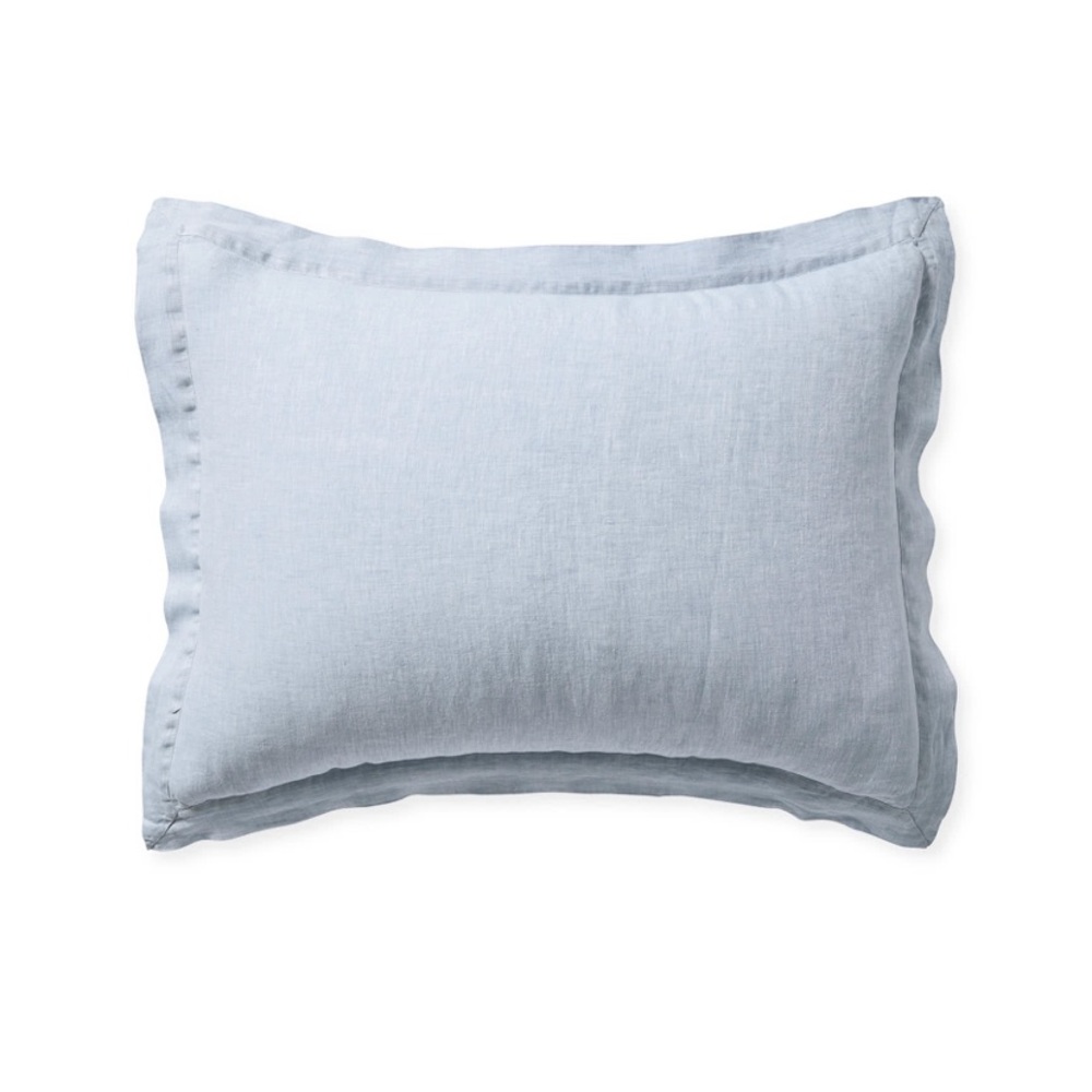 2 Serena & Lily Cavallo Linen Shams King